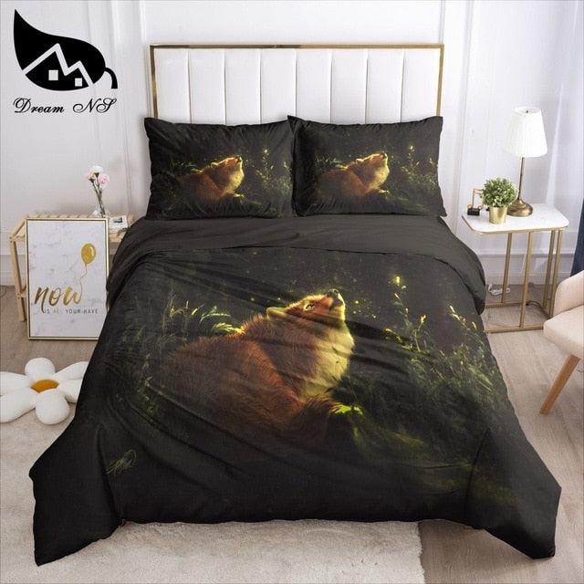High-Precision Printing Pattern 3Pcs Bedding Home Textiles Set (D63)(9BM)(3BM)(5BM)