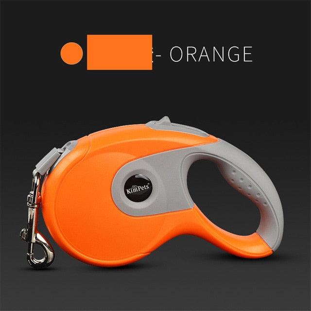 Durable Dog Leash Automatic Retractable Nylon Dog Leash - Extending Puppy Walking Running Leads (2U70) (2U75)