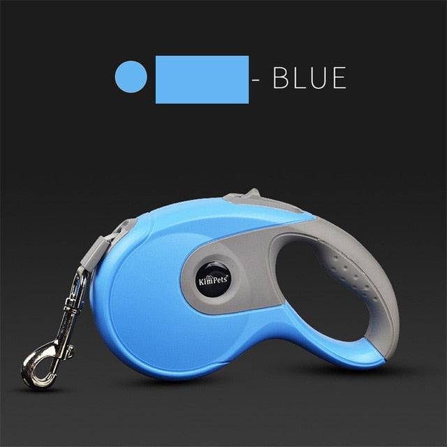Durable Dog Leash Automatic Retractable Nylon Dog Leash - Extending Puppy Walking Running Leads (2U70) (2U75)
