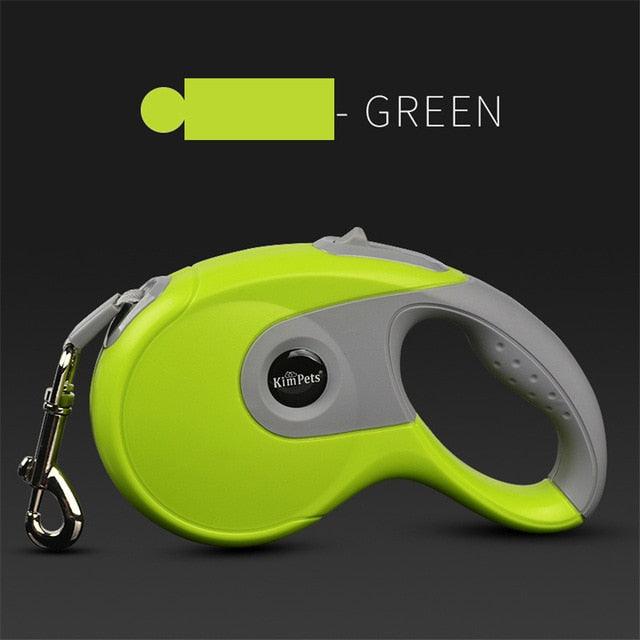 Durable Dog Leash Automatic Retractable Nylon Dog Leash - Extending Puppy Walking Running Leads (2U70) (2U75)