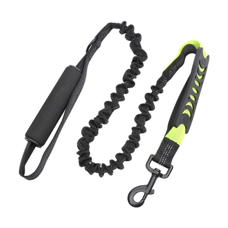 Durable Pet Dog Leash Tactical Bungee 2 Handle Quick Release Cat Dog Pet Leash - Elastic Leads Rope Military Dog Training Leash (2U70)