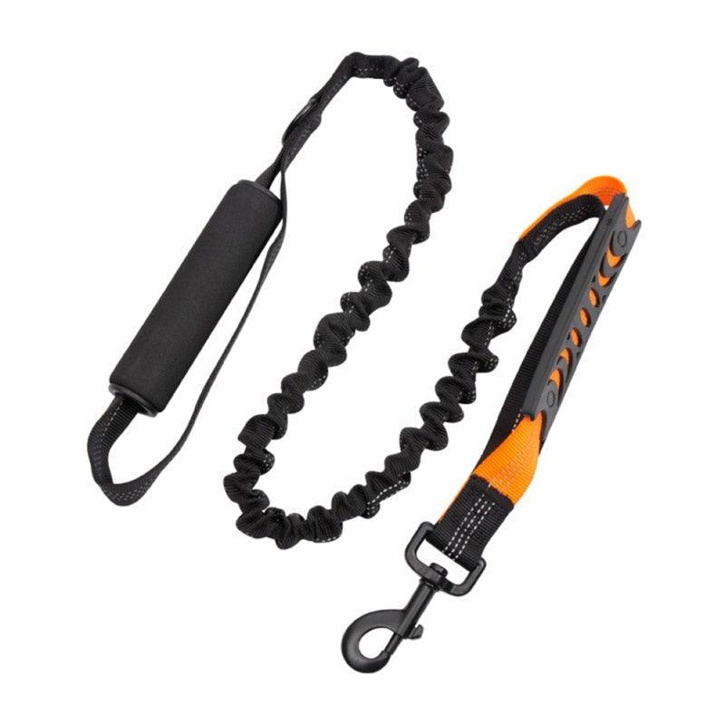 Durable Pet Dog Leash Tactical Bungee 2 Handle Quick Release Cat Dog Pet Leash - Elastic Leads Rope Military Dog Training Leash (2U70)