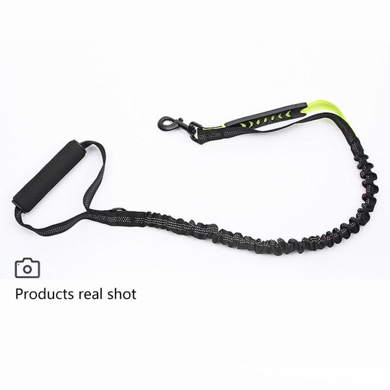 Durable Pet Dog Leash Tactical Bungee 2 Handle Quick Release Cat Dog Pet Leash - Elastic Leads Rope Military Dog Training Leash (2U70)