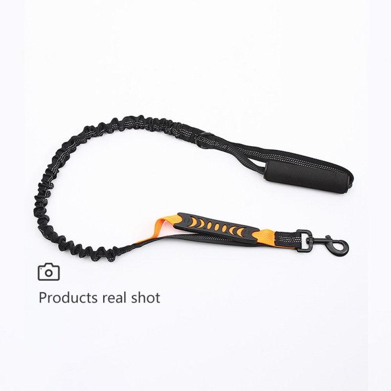Durable Pet Dog Leash Tactical Bungee 2 Handle Quick Release Cat Dog Pet Leash - Elastic Leads Rope Military Dog Training Leash (2U70)