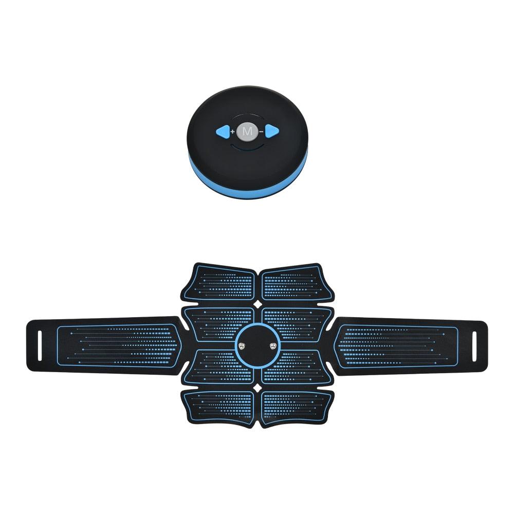 EMS Abdominal Muscle Stimulator Trainer USB Fitness Equipment Muscles Training (D80)(FH)(1U80)