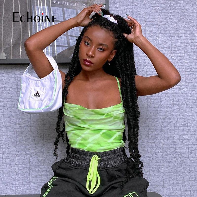 Sleeveless Backless Bandaged Sexy Crop Top - Summer Women Fashion Streetwear Outfits (2U19)
