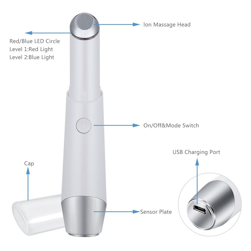 Electric Eye Massager - Portable Wrinkles Reducing Anti-Aging Skin Care (M5)(M2)(1U86)