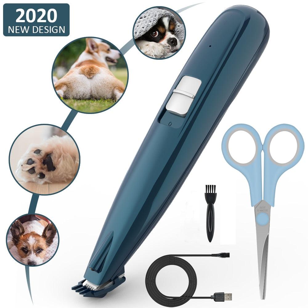 Electrical Pet Dog Cat Hair Trimmer - Pet Paw Nail Grooming Clipper Cat Cutter Shearing Battery Machine Shaver (1U72)(1W2)(2W2)