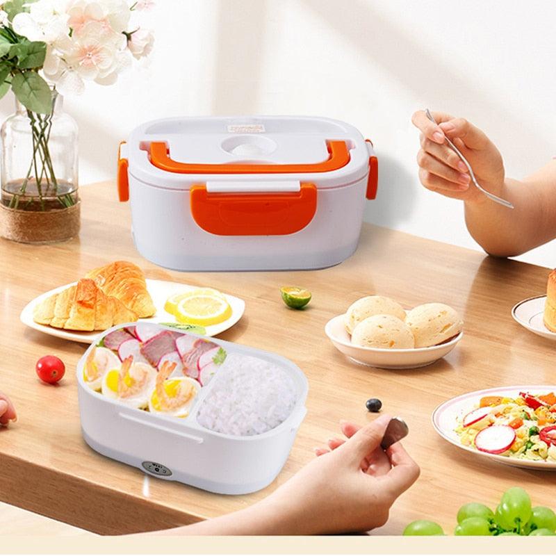 Electro-Thermal Lunch Box Container Portable Food Storage Containers Heated Bento Box (2AK1)(AK8)(F61)