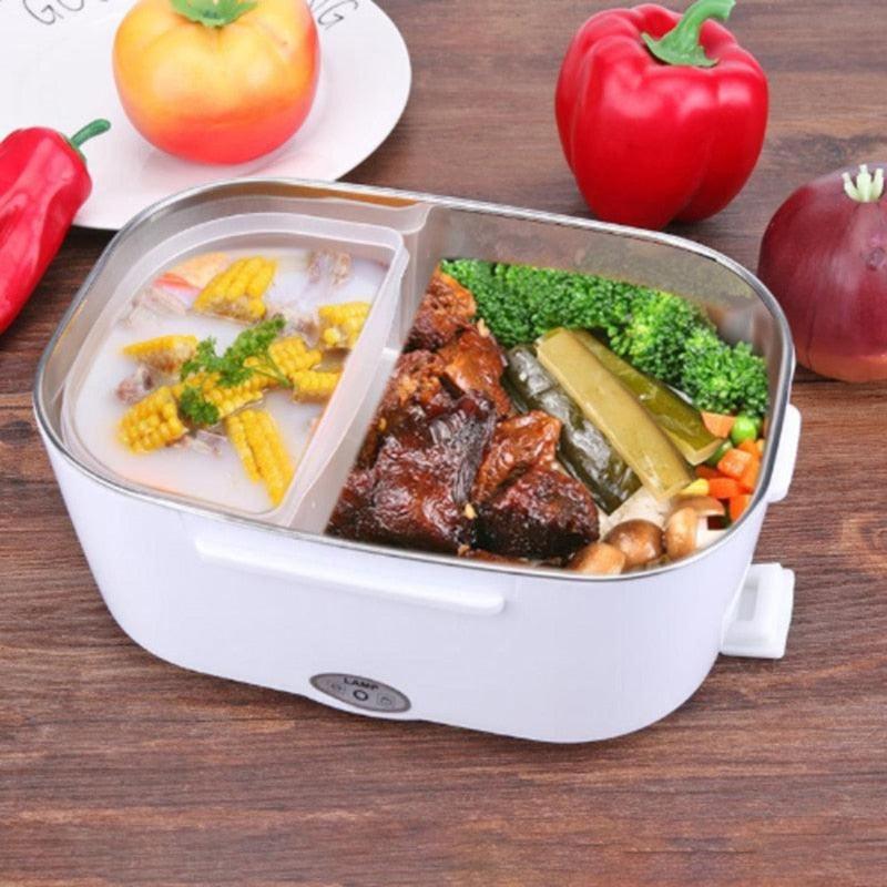 Electro-Thermal Lunch Box Container Portable Food Storage Containers Heated Bento Box (2AK1)(AK8)(F61)