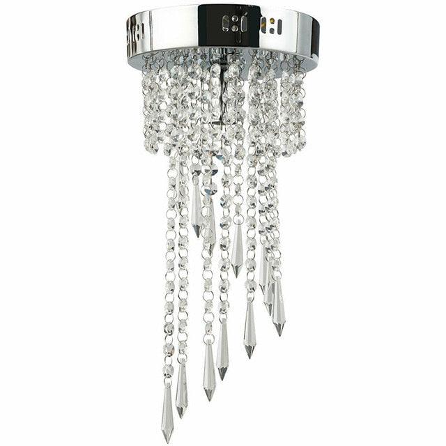 Elegant Ceiling Crystal Chandeliers Durable Polished Stainless Base Unique Appearance Design Crystal (LL1)(LL3)(1U58)