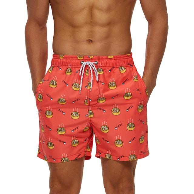 Men's Sports Short - Beach Shorts surfing Swimming Trunks Bathing Suits (TG5)(F9)