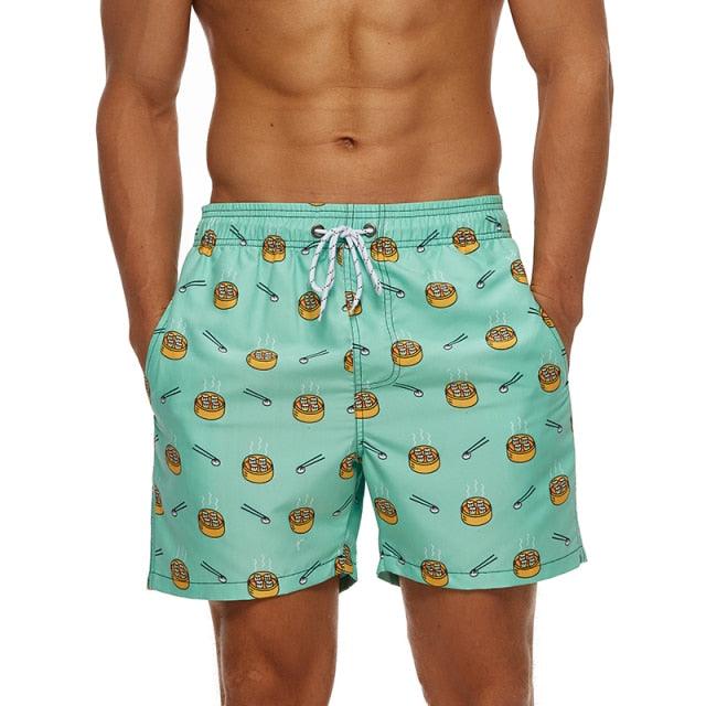 Men's Sports Short - Beach Shorts surfing Swimming Trunks Bathing Suits (TG5)(F9)