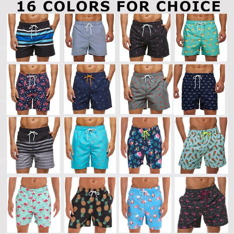 Men's Sports Short - Beach Shorts surfing Swimming Trunks Bathing Suits (TG5)(F9)