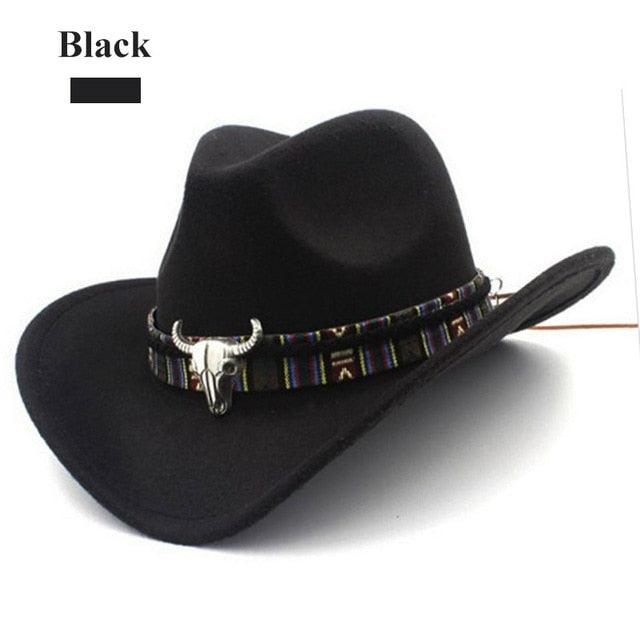 Great Ethnic Style Western Cowboy Hat - Jazz Hat - Western Cowboy Hat (2U102)
