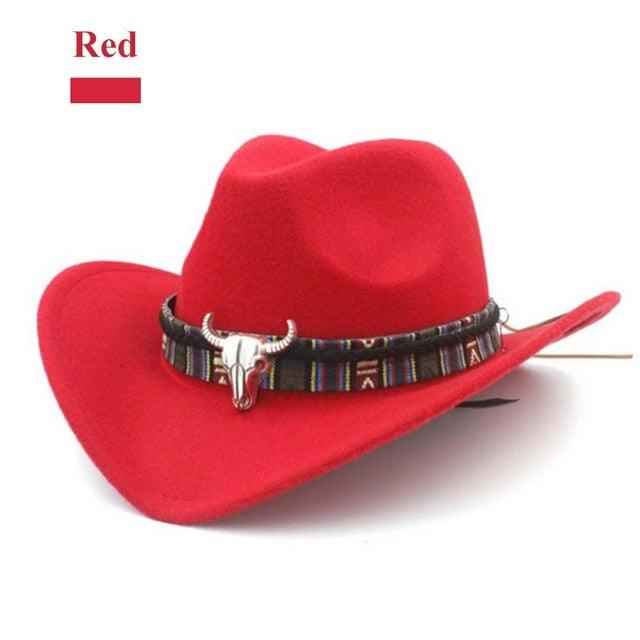 Great Ethnic Style Western Cowboy Hat - Jazz Hat - Western Cowboy Hat (2U102)