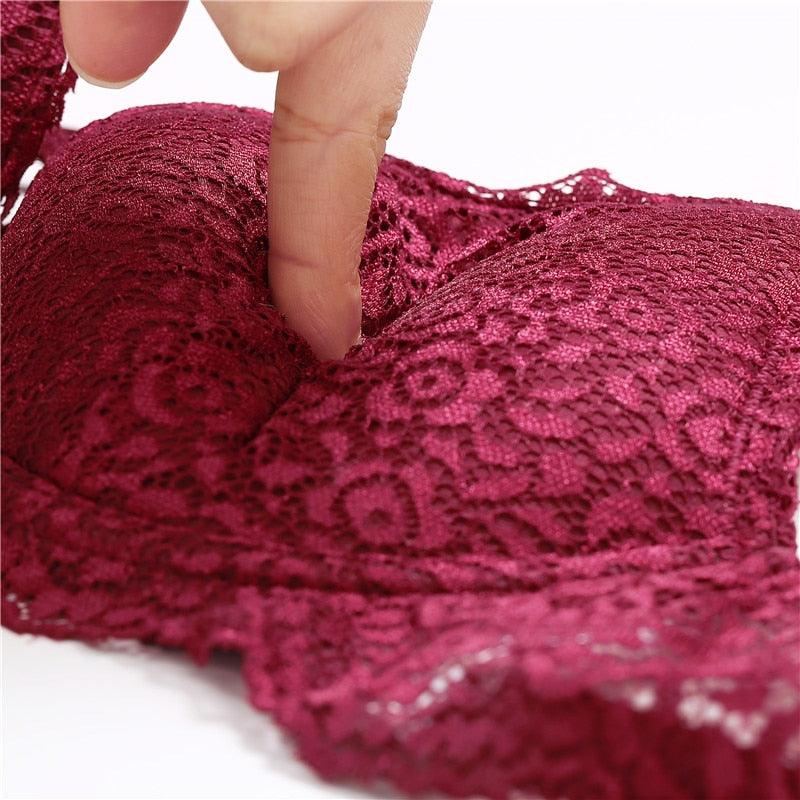 New Sexy Lace Women Bra - Front Beauty Convertible Strap Push Up Brassiere - Sexy Women Underwear (D27)(TSB2)