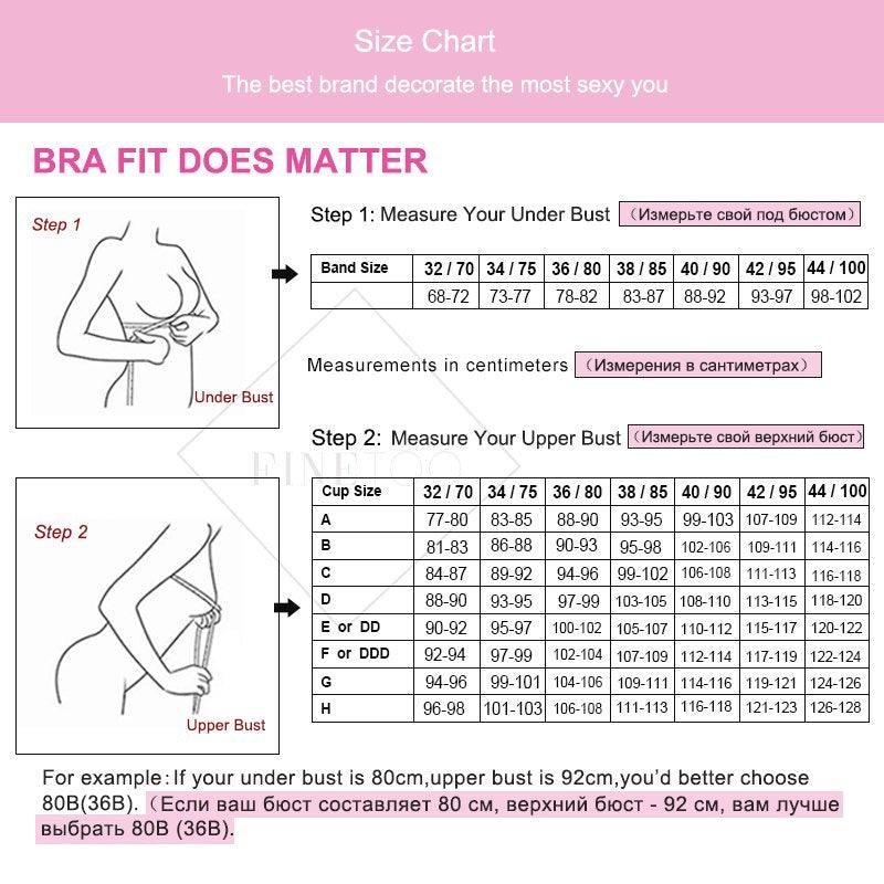 Sexy Push Up Bra Set - Women's Underwear Suit Wireless Strapless Bras + Panties Set - A B C Cup (D27)(TSB4)