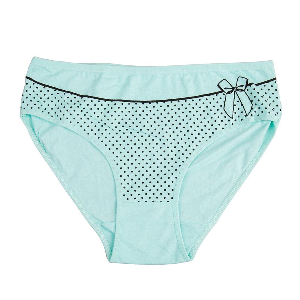 6 Pcs/set Women's Cotton Briefs Panties - Sexy Big Size Women's Underwear - Cotton Crotch (TSP1)(TSP3)(F28)