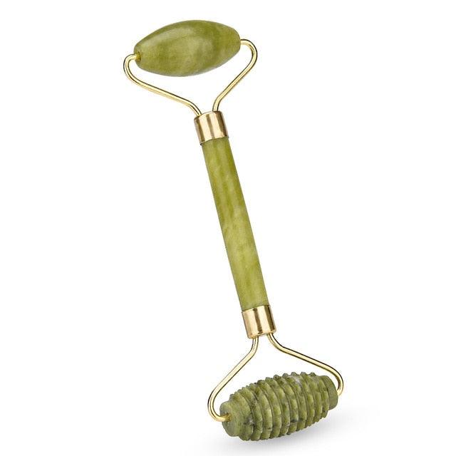 Facial Massage Roller Jade Double Head Face Slimming Body Head Neck Lifting Tool Facial Massage Roller(M5)(M1)(1U86)(F86)