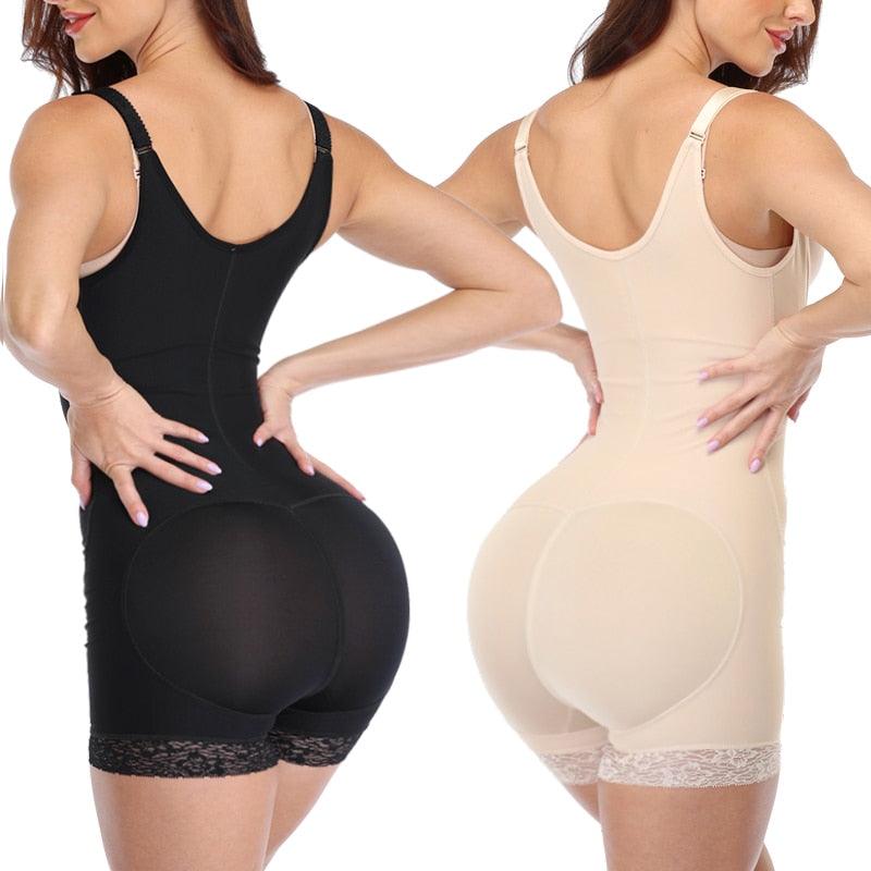 Trending Fajas Latex Body Shaper - Surgery Girdle Slimming Under-bust Corset Butt Lifter (FHW1)