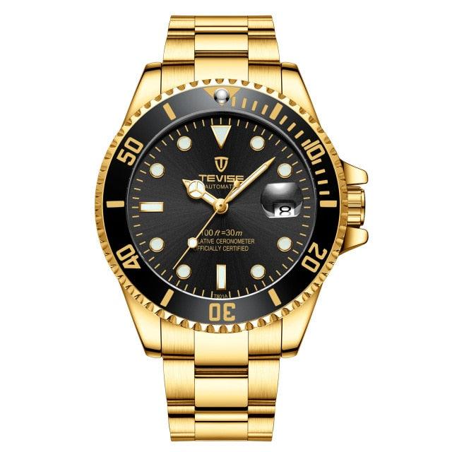Fashion Brand Green Water Ghost Men Stailness steel Automatic Mechanical/Quartz Watch (2U84)