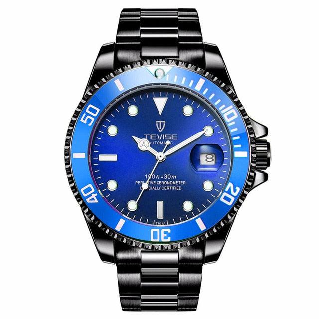 Fashion Brand Green Water Ghost Men Stailness steel Automatic Mechanical/Quartz Watch (2U84)