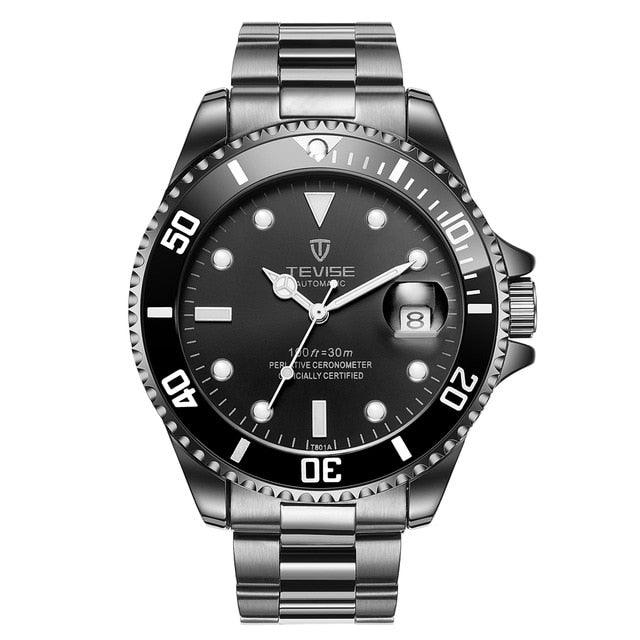 Fashion Brand Green Water Ghost Men Stailness steel Automatic Mechanical/Quartz Watch (2U84)