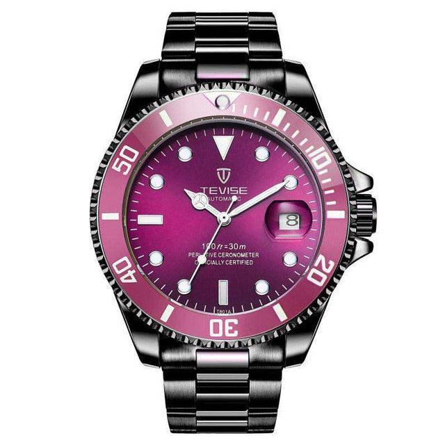Fashion Brand Green Water Ghost Men Stailness steel Automatic Mechanical/Quartz Watch (2U84)