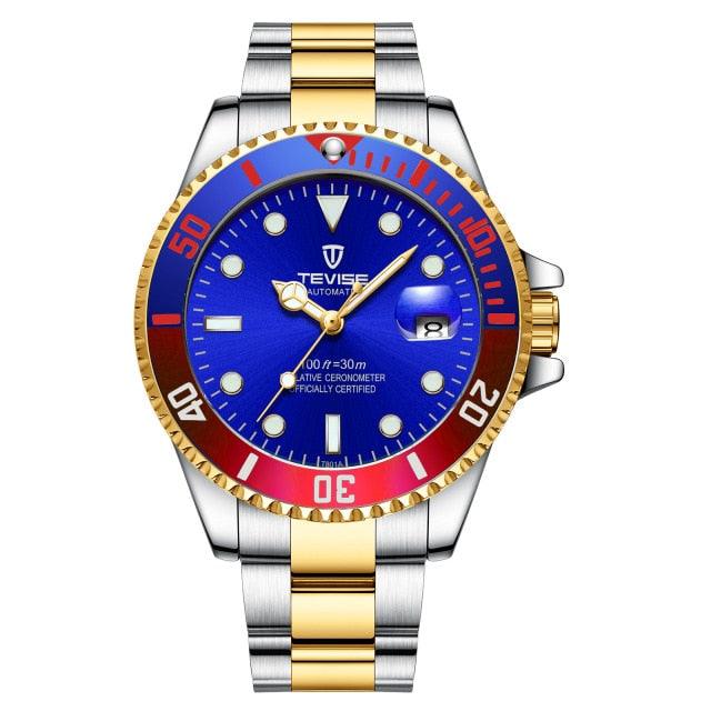 Fashion Brand Green Water Ghost Men Stailness steel Automatic Mechanical/Quartz Watch (2U84)