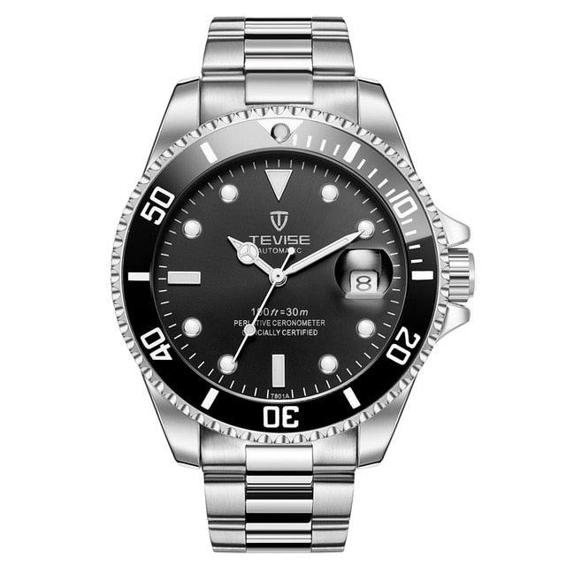 Fashion Brand Green Water Ghost Men Stailness steel Automatic Mechanical/Quartz Watch (2U84)
