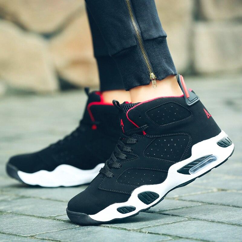 Fashion Men's Casual Shoes - High Top Great Cushion Basketball Sneaker (D15)(MSA2)