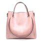 Fashion Retro Large Capacity Bucket Handbag - Women Messenger Soft Bag (3U43)