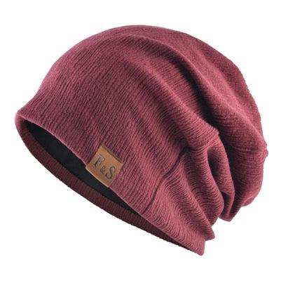 Fashion Unisex Beanie - Knitted Flexible Hat - Casual Soft Beanies - Streetwear Hip Hop Bonnet (MA8)