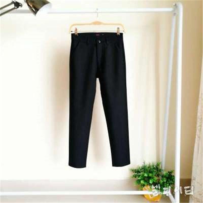 Fashion Cute Color Pencil Women's Pants -Stretch Cotton Slim Waist Trouser - Casual Office Work Trouser (BP)(BCD3)(F25)