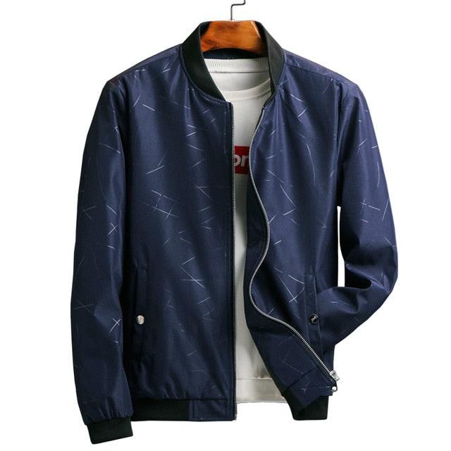 Fashion Winter Spring Autumn Men's Jackets - Solid Fashion Bomber Jacket (TM3)(F100)