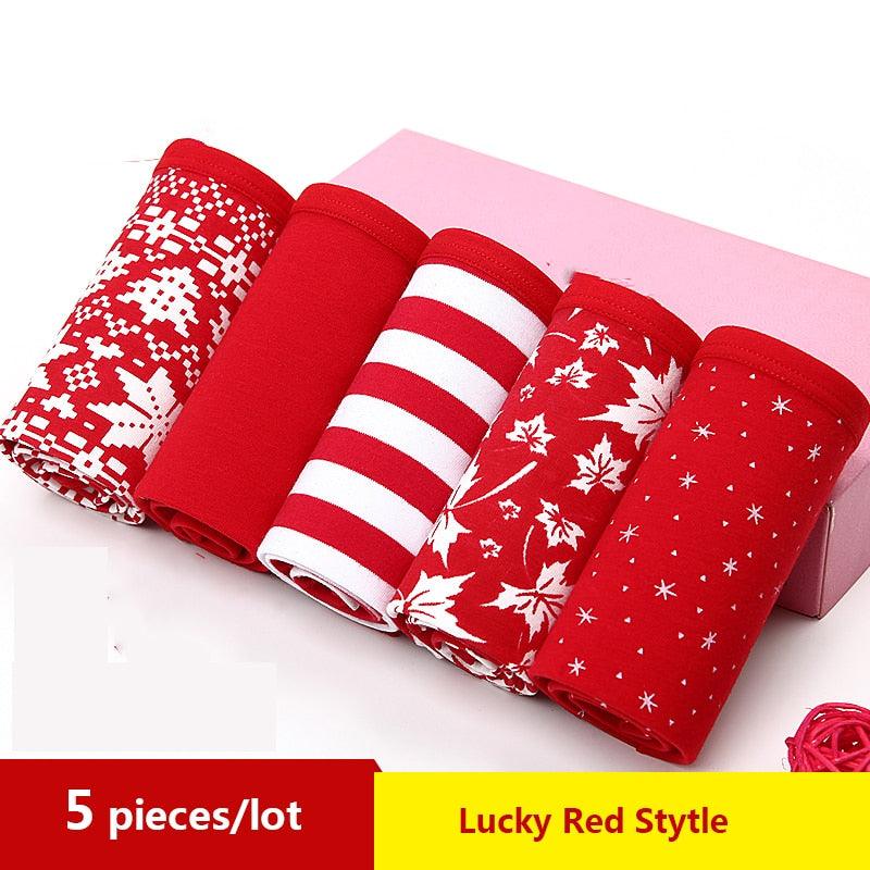 Gorgeous Sexy Cotton Women's Panties - 5Pcs/lot - Comfortable Lovely Briefs Soft Breathable Underwear (TSP3)(TSP1)(F28)