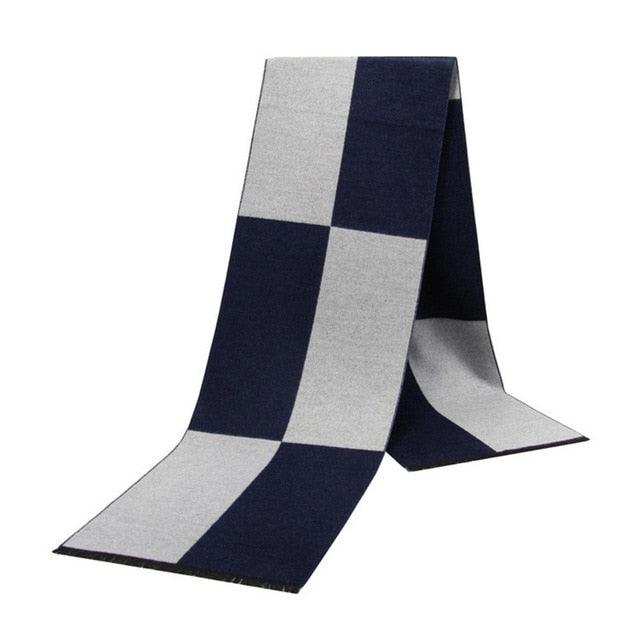 Male Thicken Wool Cashmere Scarf - Pashmina Tassels Wrap Warm Luxury Scarf (MA7)