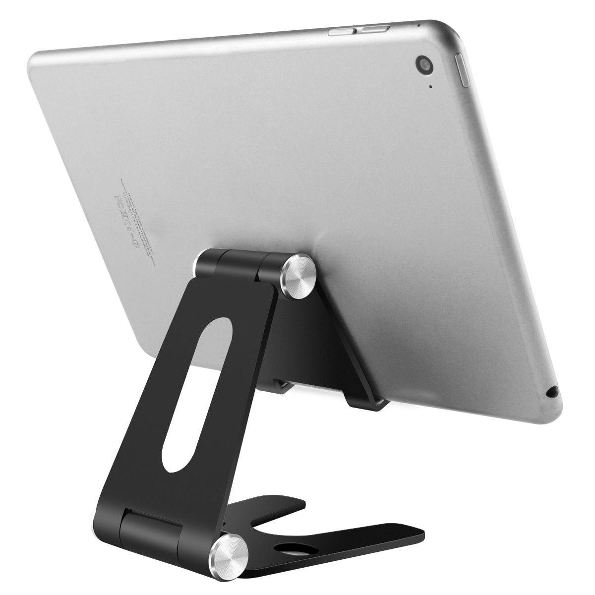 Foldable Phone Holder - Rotatable Aluminum Alloy Desk Mount Tablet Holder With Silicone Pads For 3.5~10 Inch Cellphones Tablets (RS)(1U50)(TLC2)(1U47)