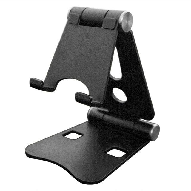 Foldable Portable Phone Holder Aluminum Alloy Desk Mount 270 Degree Rotatable Desktop Phone Stand For 4-13 Inch Phone Tablets (RS)(1U50)(TLC2)(1U47)