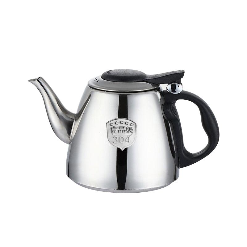 Food Grade 304 Stainless Steel Water Kettle - Thicker Induction Cooker Tea Kettle Creative Tea Pot For Home Office 1.2L/1.5L (3H1)