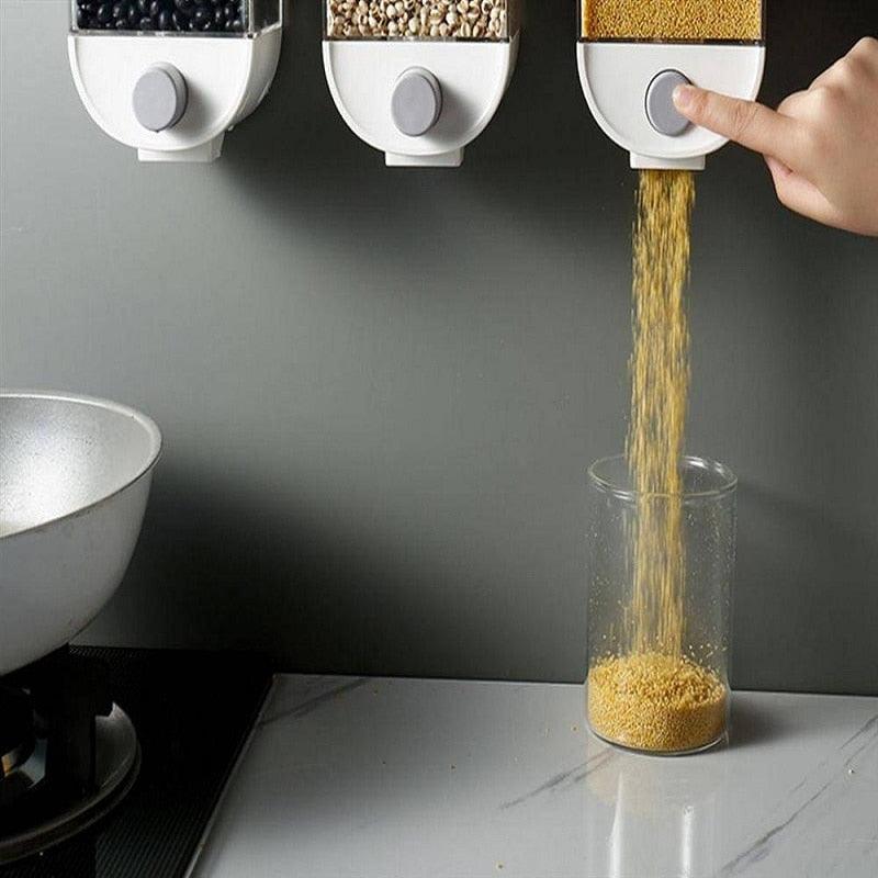 Food Storage Box Kitchen Wall-Mounted Storage Tank Plastic Container Storage (AK8)