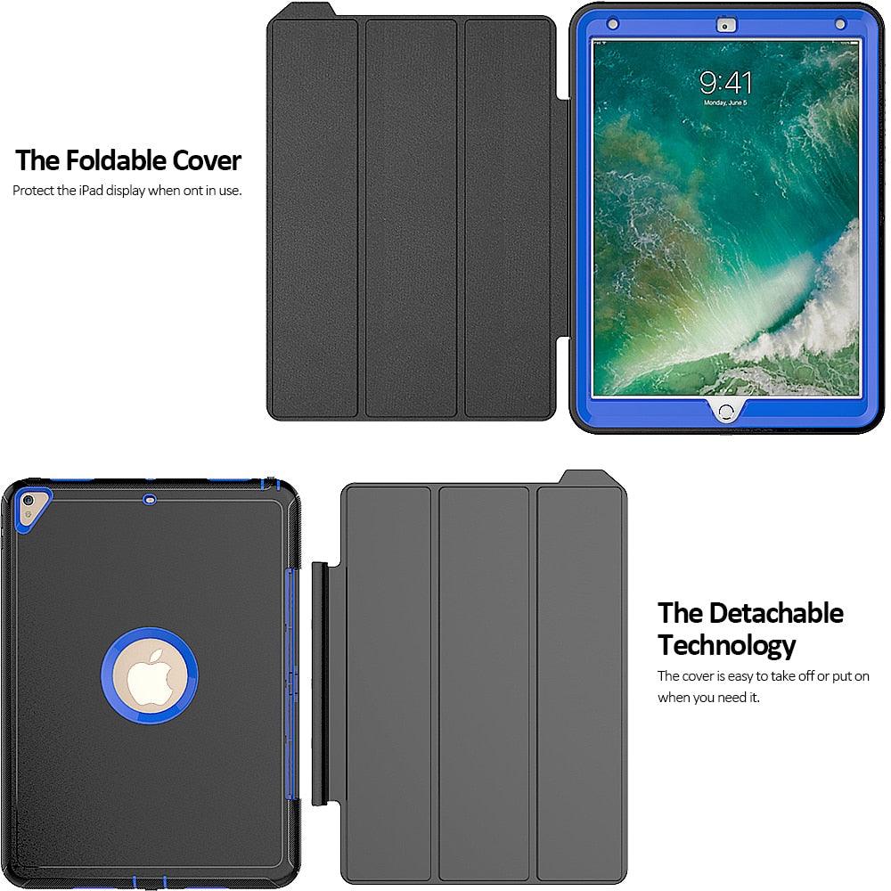 Stand Case for iPad Air 3 10.5 Case 2019 ,Kids Case Armor Heavy Duty Silicone Hard Shell - For iPad Pro 10.5 Case (TLC3)(TLC2)(F47)