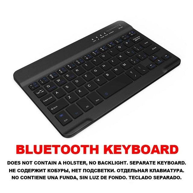 For iPad mini 5 7.9 Case Bluetooth Keyboard W pencil Holder - Smart Stand Soft Cover For New iPad mini 4/5 7.9 Case Keypad (TLC4)(F47)