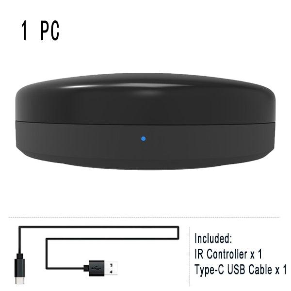 Universal IR Smart Remote Control WiFi Infrared Home IR Blaster Control Hub - Support Google Assistant Alexa WiFi (D57)(HA7)(1U57)