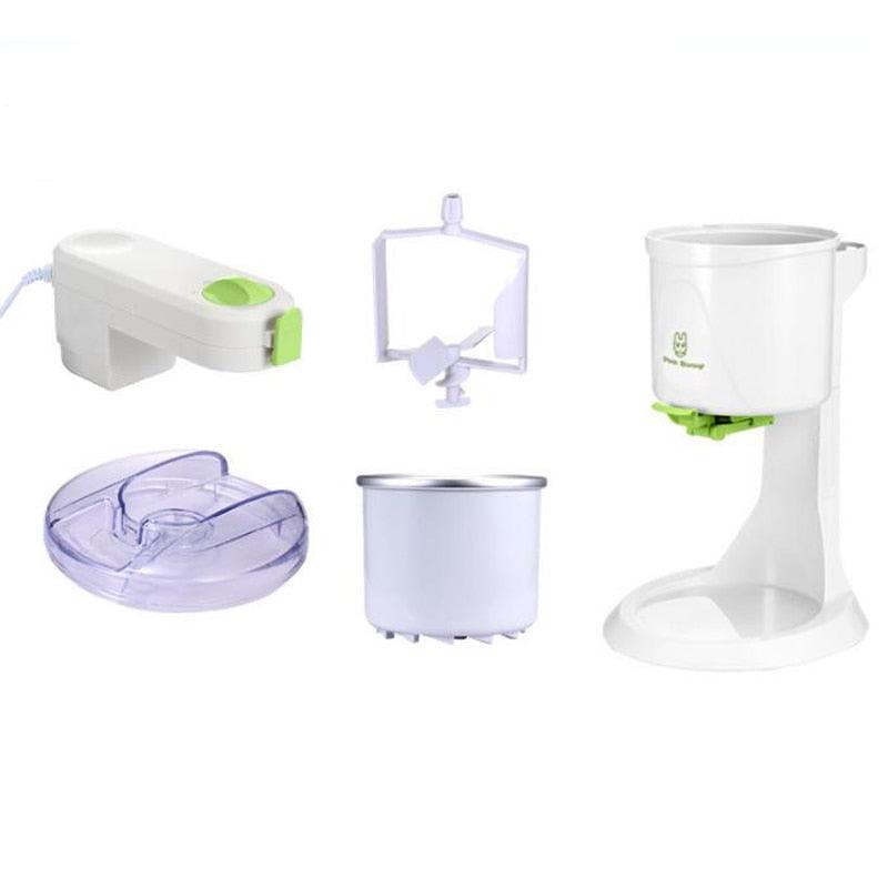 Fully Automatic Ice Cream Machine - Mini Household Fruit Yogurt Sweet Tube Electric DIY Kitchen (H9)(1U59)