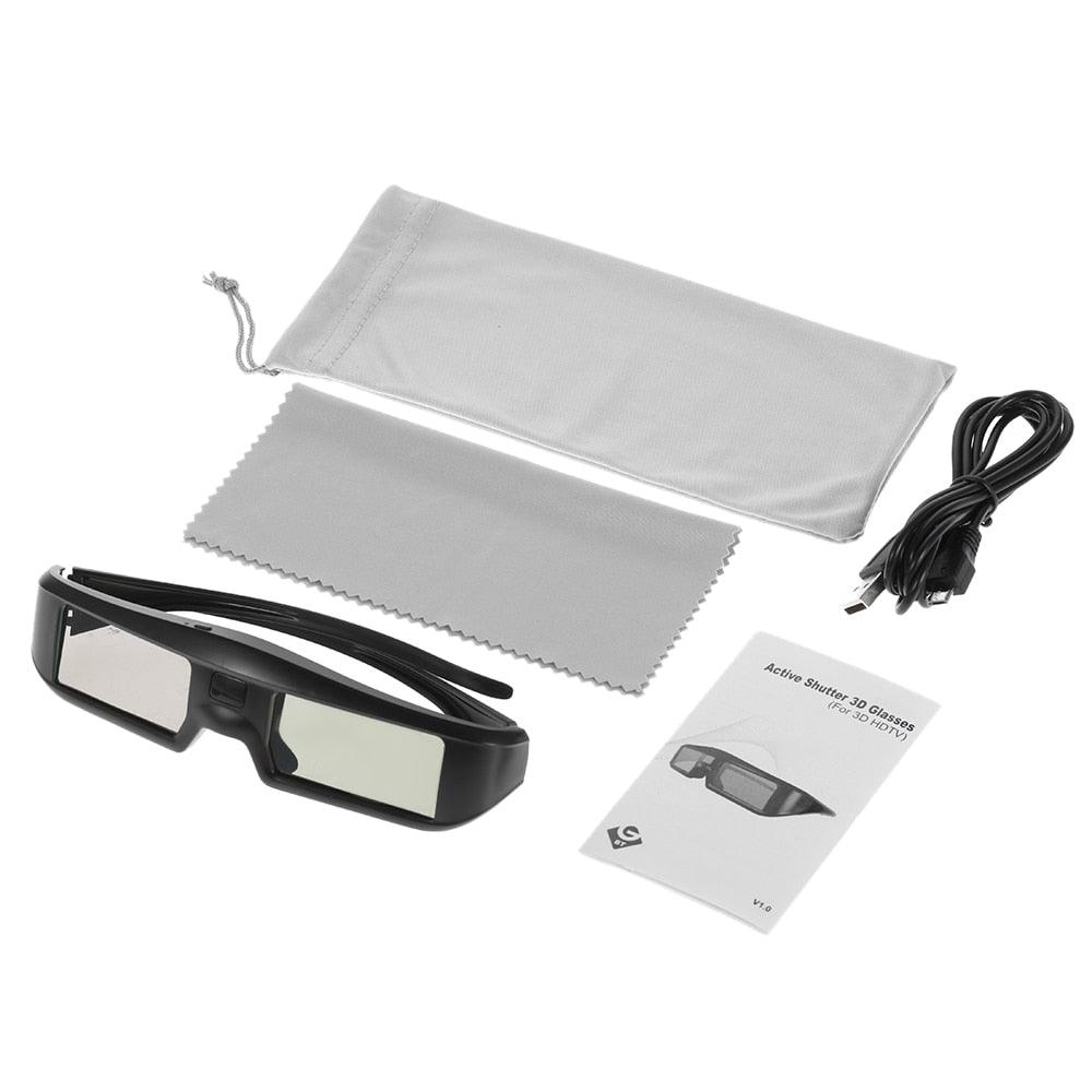 G06-BT 3D Glasses Virtual Reality Glasses Active Shutter Glasses Bluetooth Signal for Smart 3D HDTV (ST2)(RG)(F56)