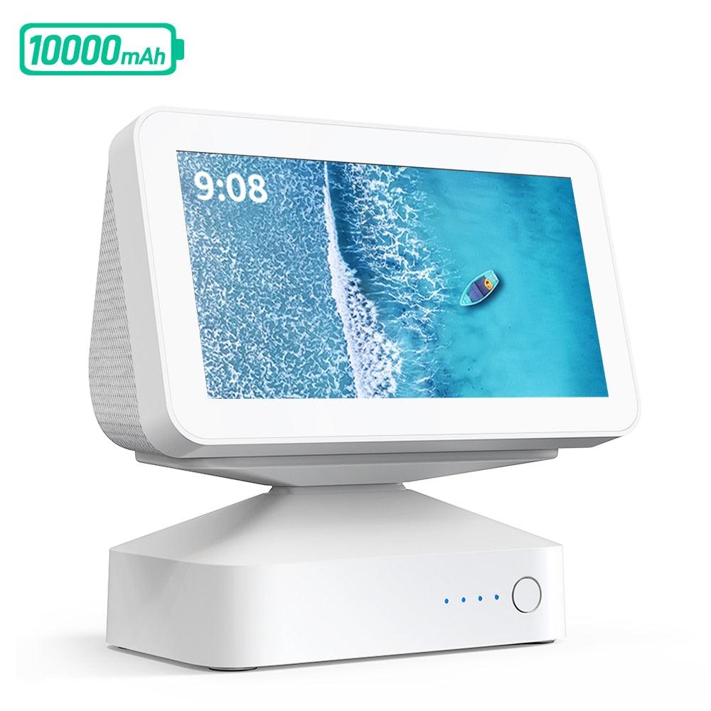 GGMM ES5 YouTube Video Display for Amazon Echo Show 5 Battery Base Alexa Smart Display Speaker Stand Mount 10000mAh Power Bank (D56)(ST2)(1U56)