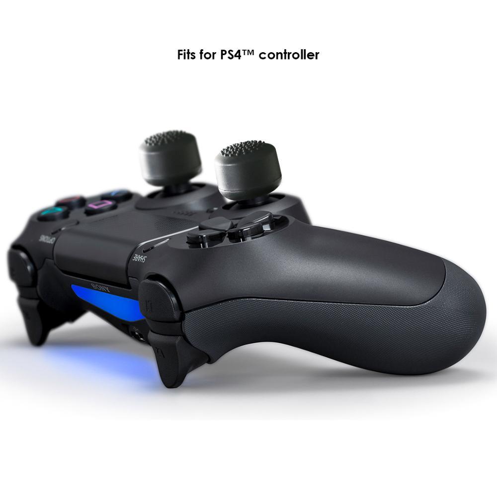 GameSir PS4 Controller Joystick Protective Cap Cover Kit for PS4 / PS4 Slim / PS4 Pro Controller (4 Pairs in Total) (RG)(1U55)
