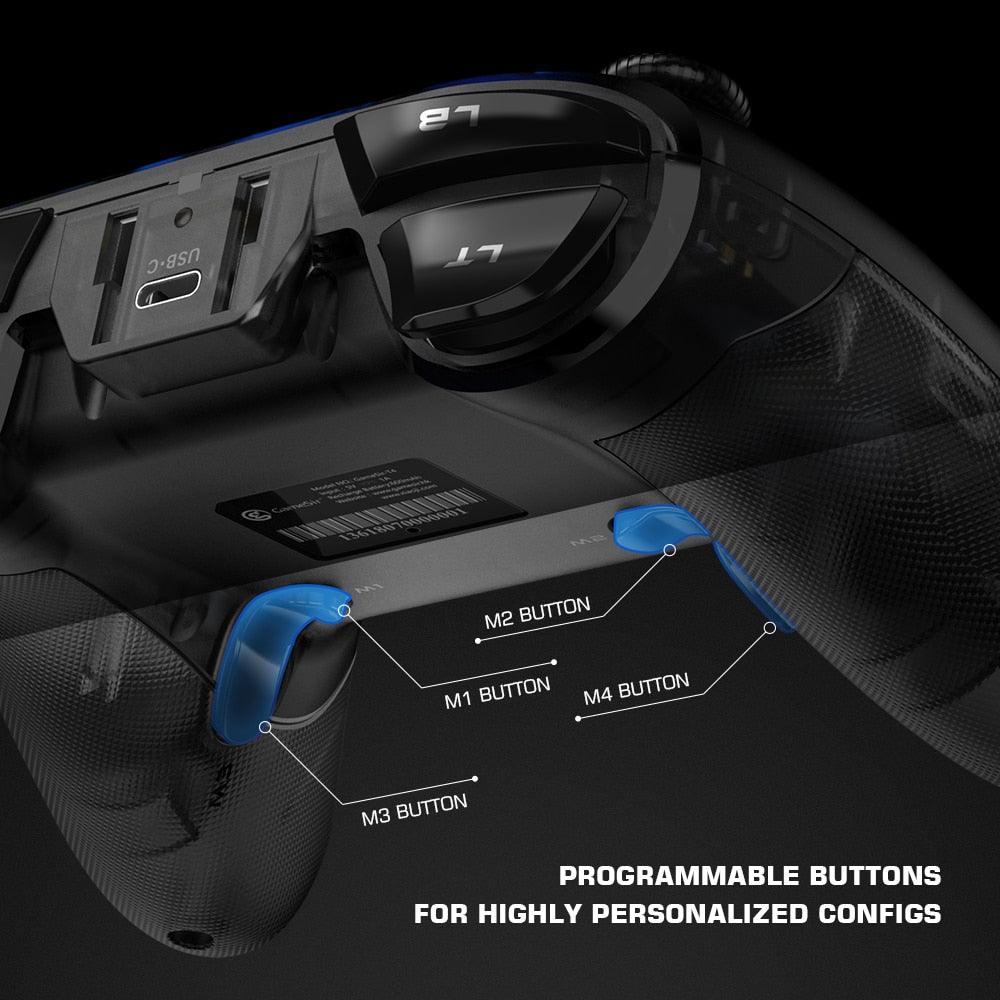 Pro Wireless Bluetooth Game Controller Mobile Gamepad with Phone Holder for Nintendo Switch / Android / iPhone / PC (RG)(1U55)(F55)
